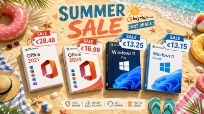 Ljetna akcija! Ulovite doživotni Microsoft Office 2024 već za 16.99 EURA, Windows 11 Pro od 13 EURA!