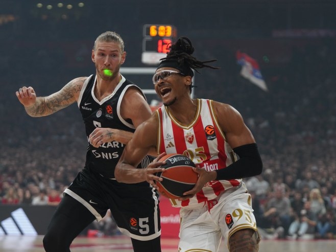 Košarkaši Crvene zvezde bolji od Cedevita Olimpije za plasman u polufinale ABA lige