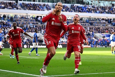 Liverpool slavio u 100. minuti: Van Dijk šokirao Everton