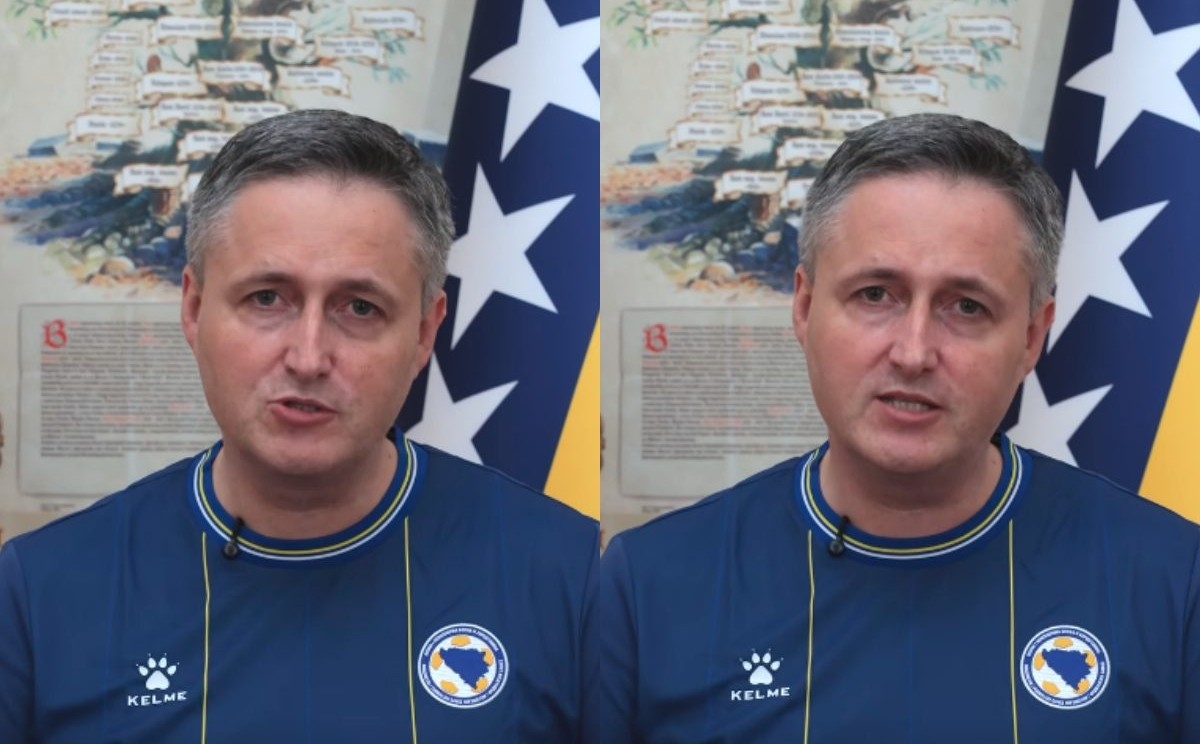 Bećirović poručio Zmajevima: Vi ste ponos naše domovine, večeras igrajte za milione ljudi u BiH