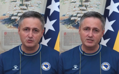 Bećirović poručio Zmajevima: Vi ste ponos naše domovine, večeras igrajte za milione ljudi u BiH