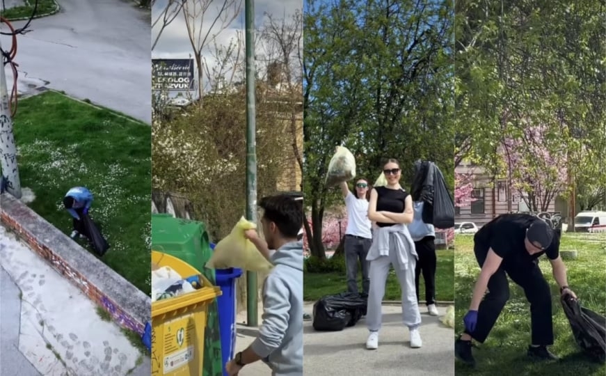 Građani proglasili "najprljaviji park" u Sarajevu, mladi se primili posla i izazvali oduševljenje