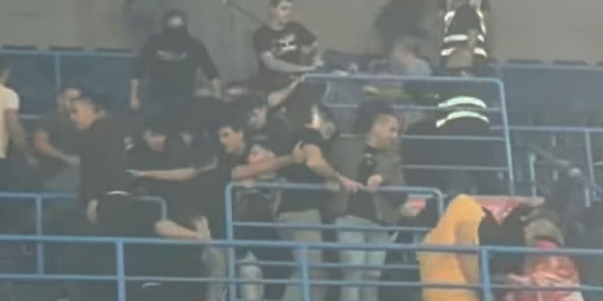 Tučnjava Grobara i Delija uoči euroligaškog derbija, umiješala se i policija