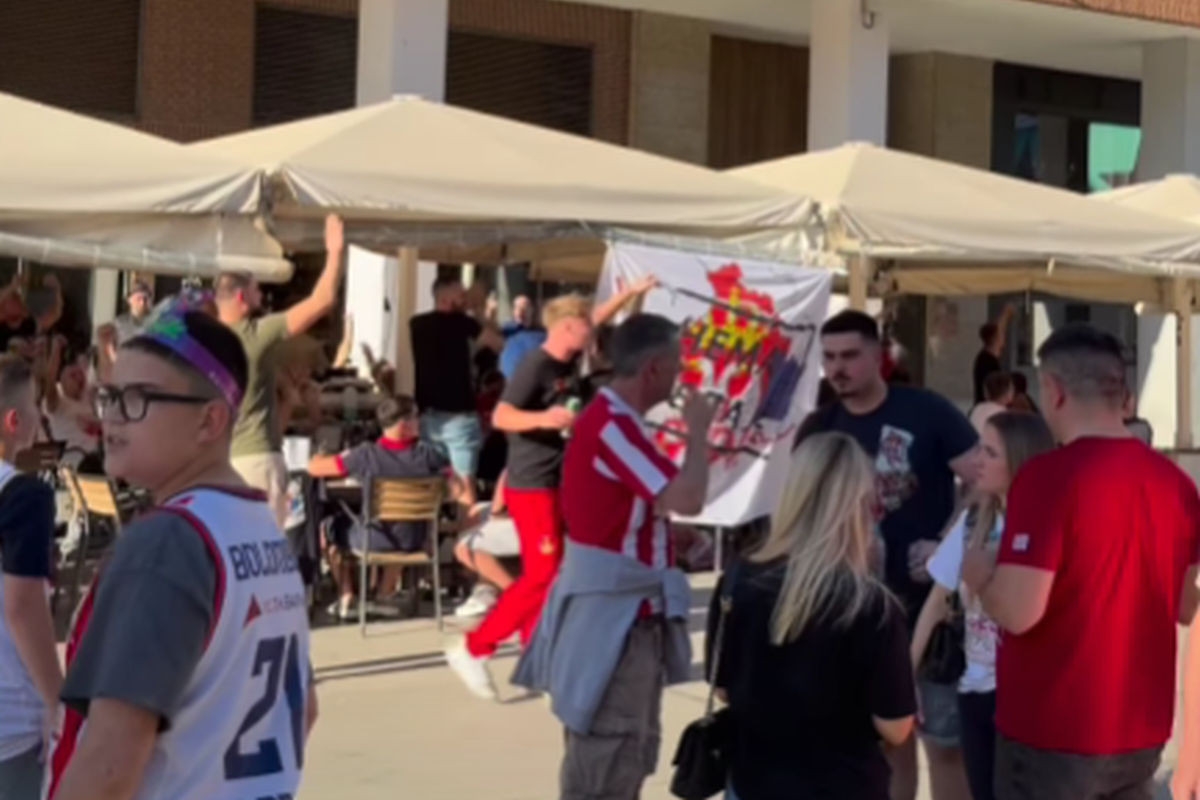 Navijači Zvezde u Madridu vrijeđaju Marija Hezonju