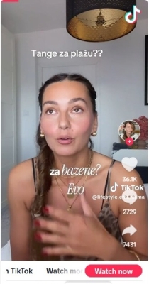 'Kako ću to pred svekrvom, sinom?': Influencerica pokrenula raspravu o oskudnim bikinijima i tangama na plaži