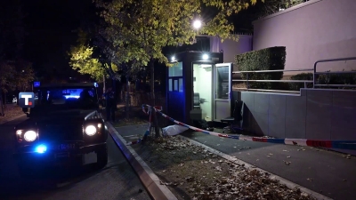 Teroristički napad ispred ambasade Izraela u Beogradu