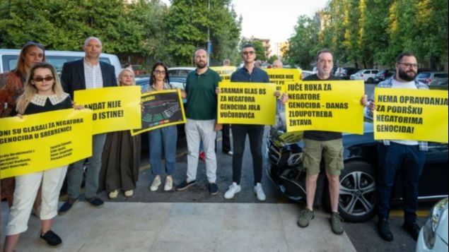 Šahman: Licemjerno je glasati za negatore genocida pa onda organizovati promociju knjige o Srebrenici