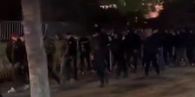 Beograd: "Ćacilend" se puni muškarcima u crnom, nose rance na leđima