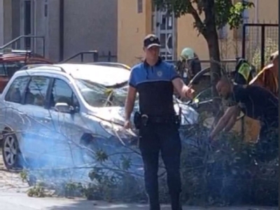 VIDEO: Zeničanka povrijeđena za volanom “Pežoa” u Travničkoj