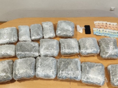 Na granici Crne Gore i BiH zaplijenjeno 25 kilograma marihuane