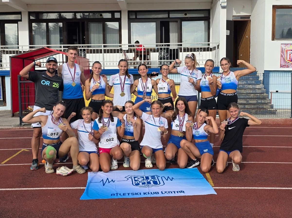 AK Leotar ubjedljivo najuspješniji na Prvenstvu Republike Srpske – osvojene 24 medalje