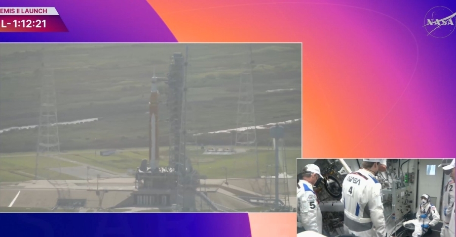 HISTORIJSKI TRENUTAK: Četiri astronauta na putu ka Mjesecu (VIDEO)