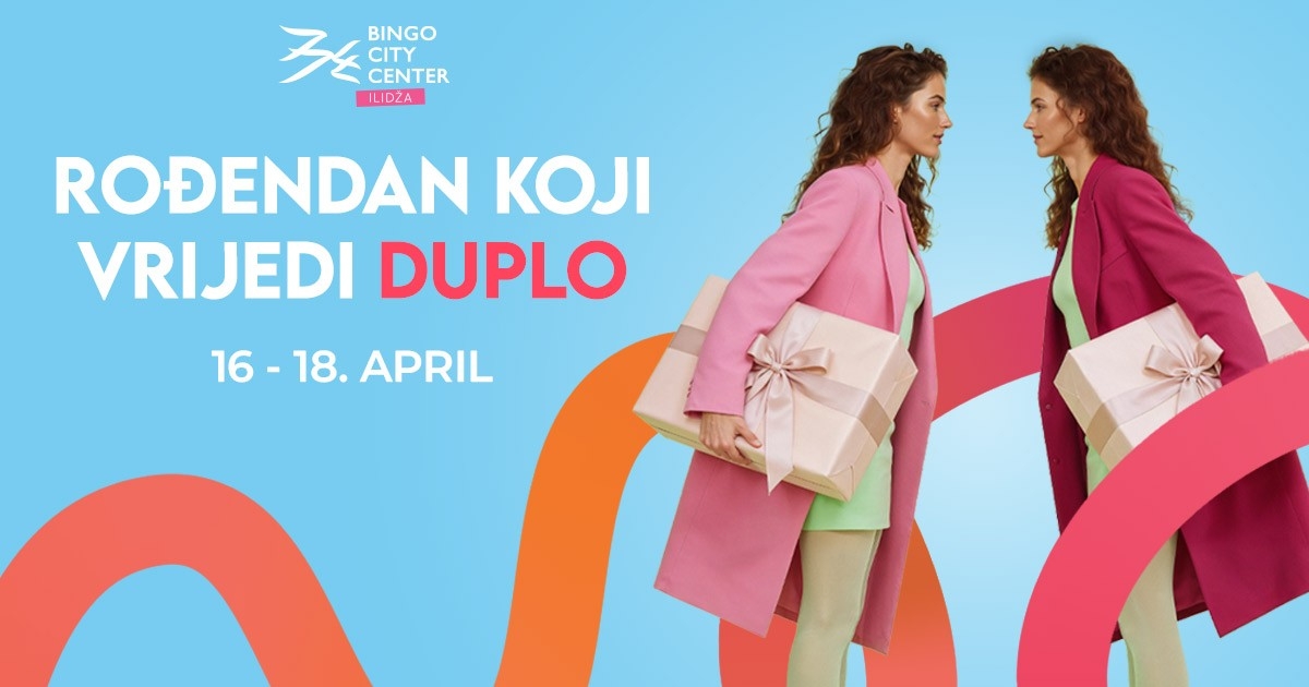 Rođendan koji vrijedi duplo: BCC Ilidža slavi uz zabavu, poklone i proljetni shopping