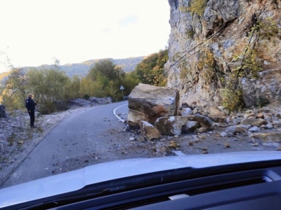 Odroni kod Foče, izmjene saobraćaja na više dionica