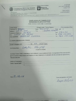 Milutin Banjac se bori sa teškim oboljenjem bubrega: Nada za ozdravljenje postoji