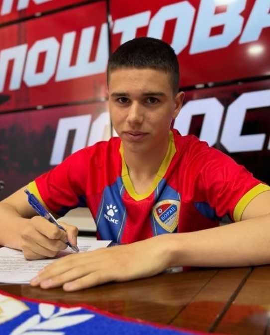 Talentovani vezista FK Borca potpisao trogodišnji ugovor: Marjanović stigao do dresa prvog tima