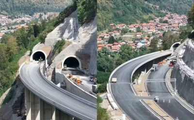 RADOVI NA JEDNOM OD NAJZAHTJEVNIJIH PROJEKATA NA KORIDORU 5C PRI SAMOM KRAJU: Tunel dug više od 3,3 kilometra je već izgrađen
