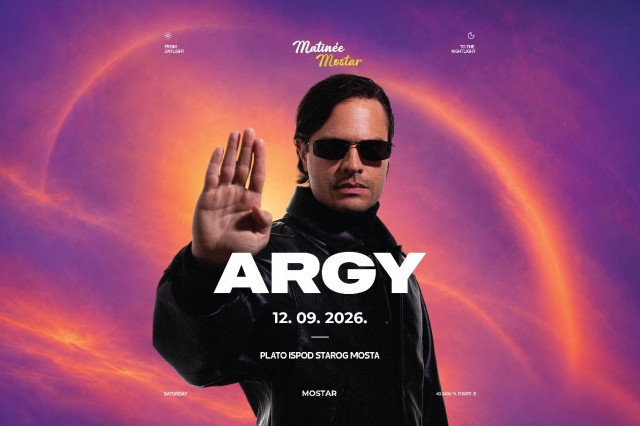 Grčki DJ Argy dolazi u Mostar: Matinée prvi put napušta Sarajevo i stiže ispod Starog mosta