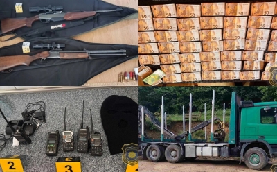 U akciji FUP-a uhapšeno šest osoba: Pronađeno oružje, municija, motorole, radne mašine...