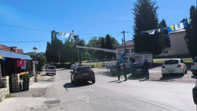 Elektroprivreda HZHB uz pomoć policije u Čapljini uklonila 150 zastava BiH?
