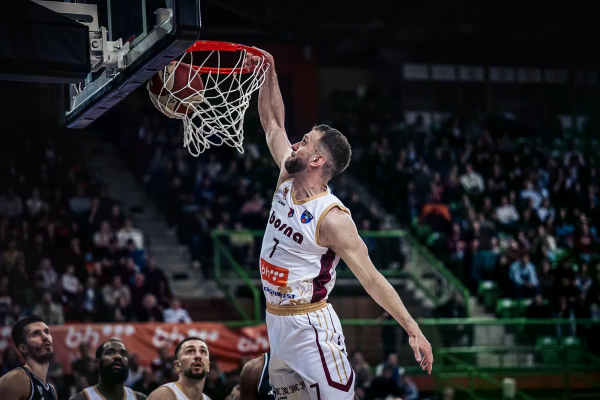 Košarkaš Bosne Miralem Halilović najbolji skakač ABA lige u aprilu