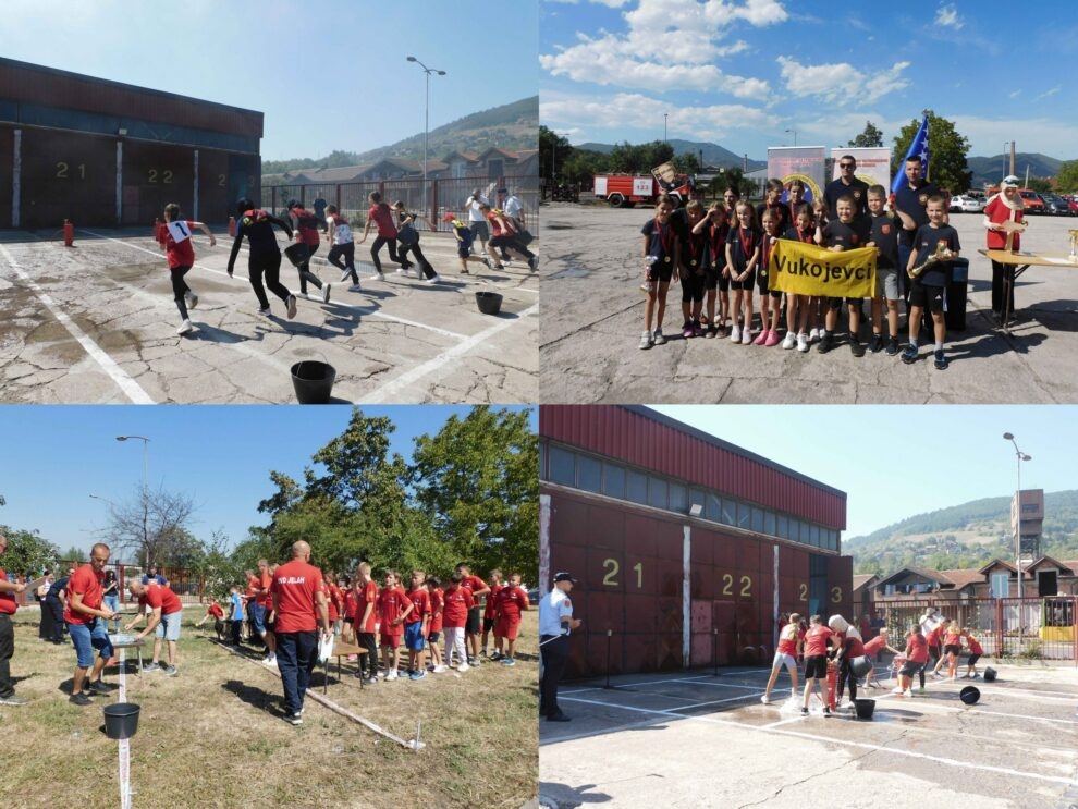 VIDEO+FOTO: Zenica domaćin jedinstvenog vatrogasnog takmičenja za najmlađe