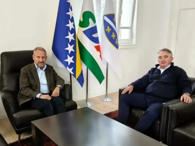 Sastali se Izetbegović i Komšić, poznato o čemu su razgovarali