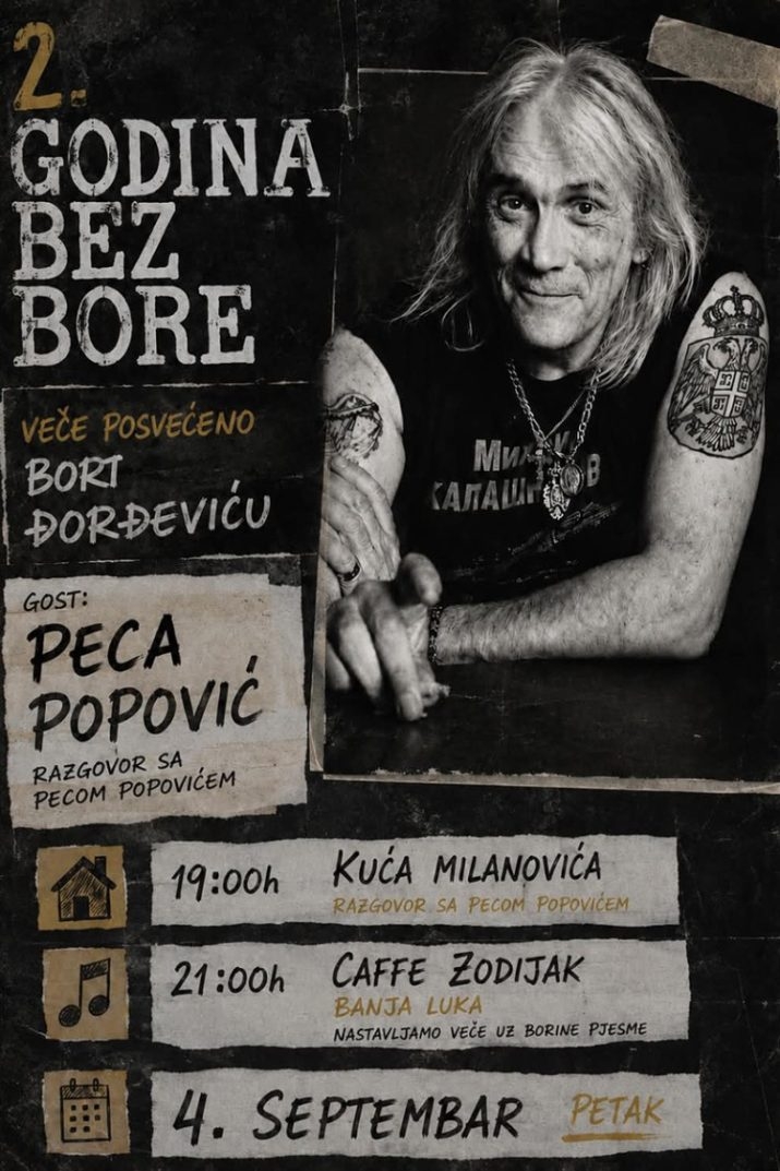 Ukazivanje na značaj Bore Đorđevića za srpsku kulturu