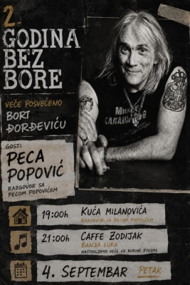 Ukazivanje na značaj Bore Đorđevića za srpsku kulturu