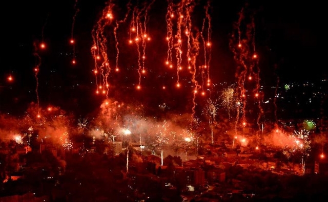 VIDEO Škripari velikim vatrometom proslavili 30 godina postojanja