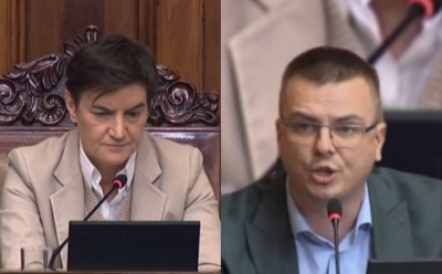 Brnabić u okršaju sa zastupnikom: Miloše to što smo gej i vi i ja ne znači da možemo biti na 'ti'