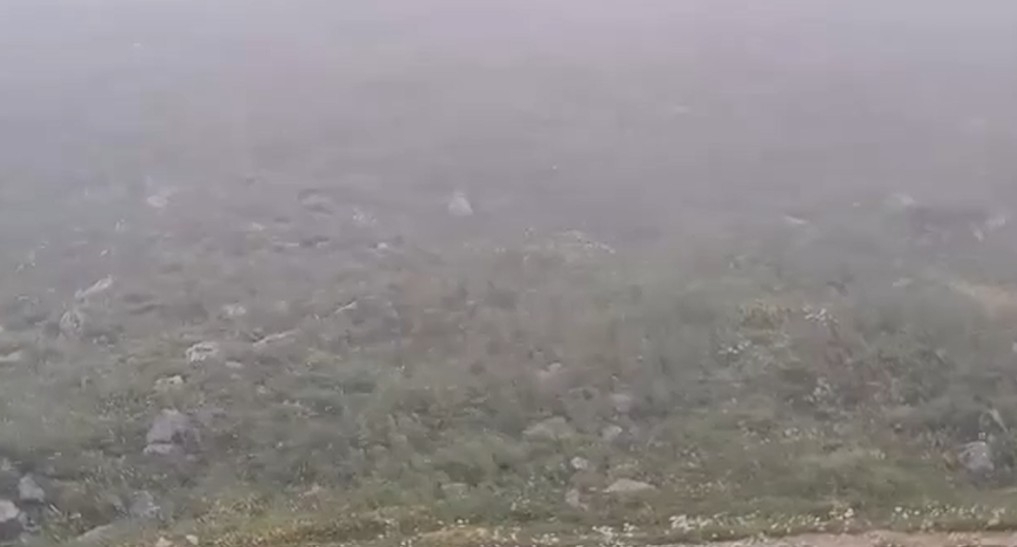 Pao snijeg u Crnoj Gori!