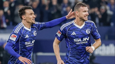 Edin Džeko se vratio nakon povrede: Šalke savladao Fortunu i osigurao povratak u Bundesligu