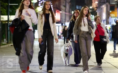 Oktobarska večer u Sarajevu: Pogledajte šta smo zabilježili na ulicama grada