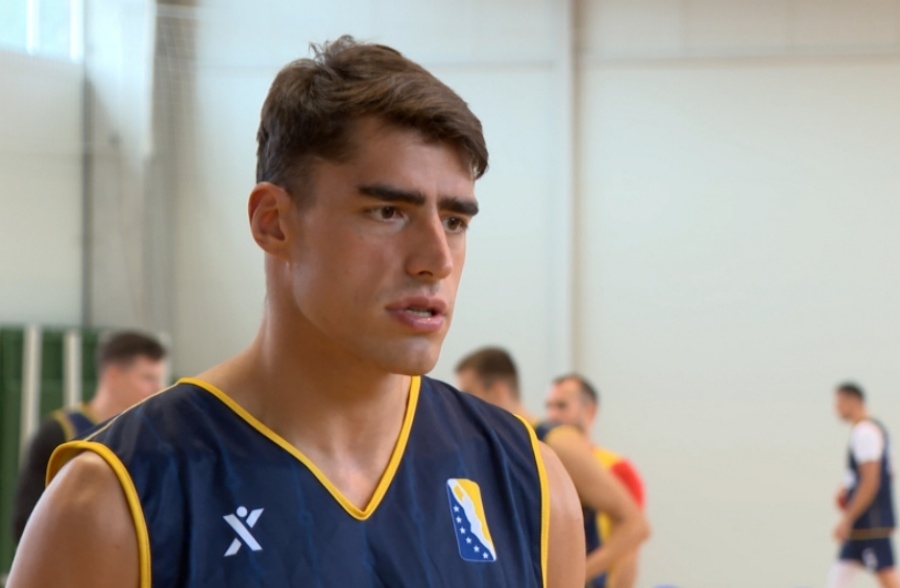 KONAČNO JE TU: Luka Garza stigao u reprezentaciju BiH, evo šta je poručio navijačima (VIDEO)