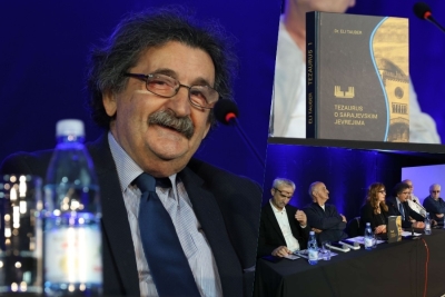 PREDSTAVLJENA KNJIGA ELIJA TAUBERA: 'Tezaurus o sarajevskim Jevrejima' dokazuje značaj jevrejske kulture za Sarajevo i BiH