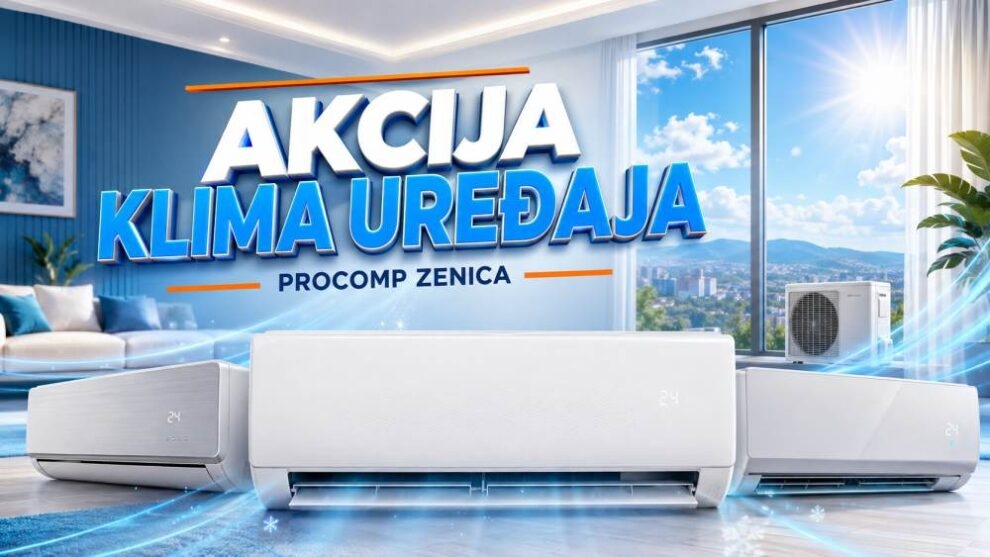 Velika akcija klima uređaja u ProCompu u Zenici: Cijene već od 509 KM