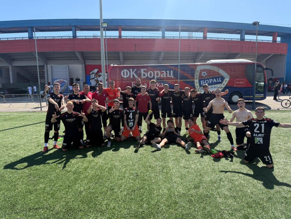 Premijer liga BiH: Juniori NK Čelik slavili protiv Borca u Banja Luci