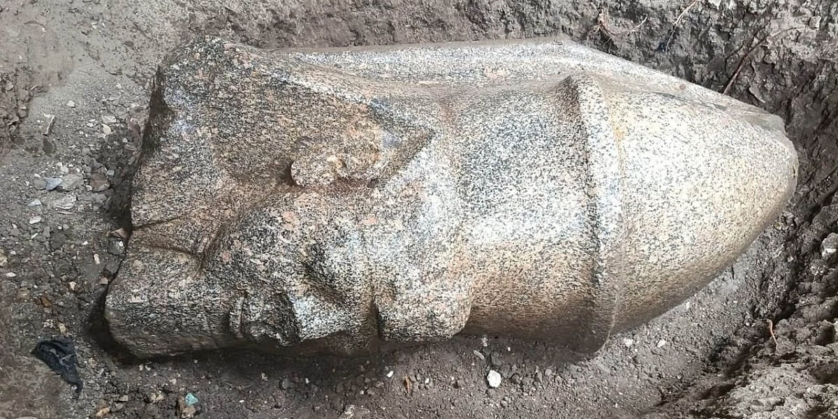 Mještanin na svom imanju pronašao ostatke dva ogromna kipa Ramzesa II