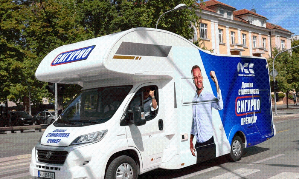Stanivuković kreće u kampanju kamperom