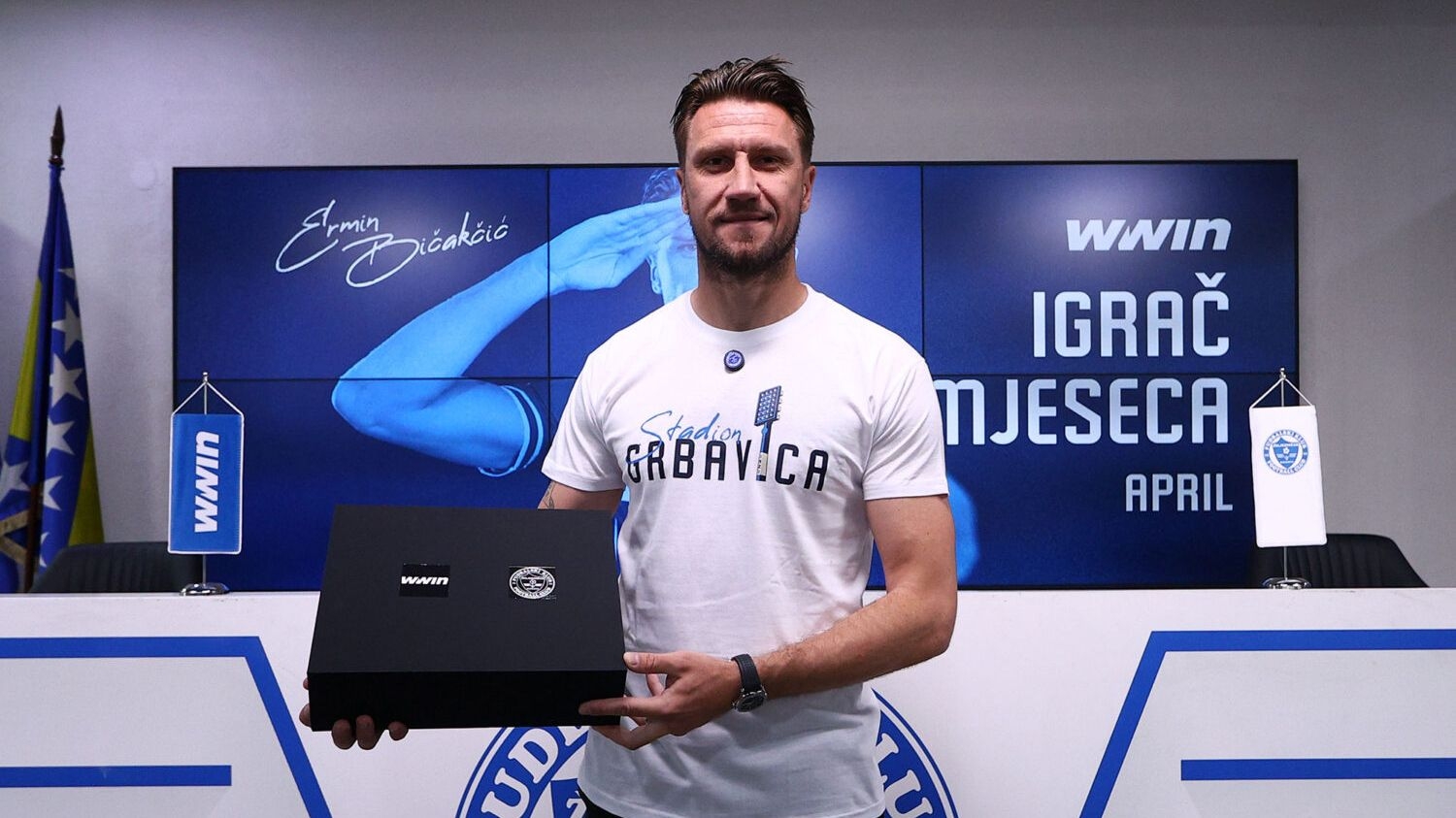 Aktivni članovi Željezničara odabrali Ermina Bičakčića za igrača mjeseca