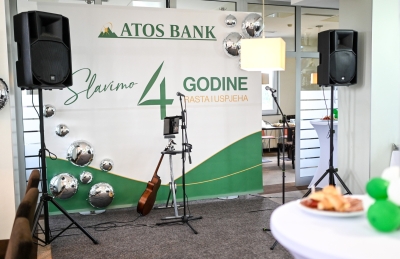 Atos Bank povećao profit, Nova banka povlači 20 miliona KM dividende