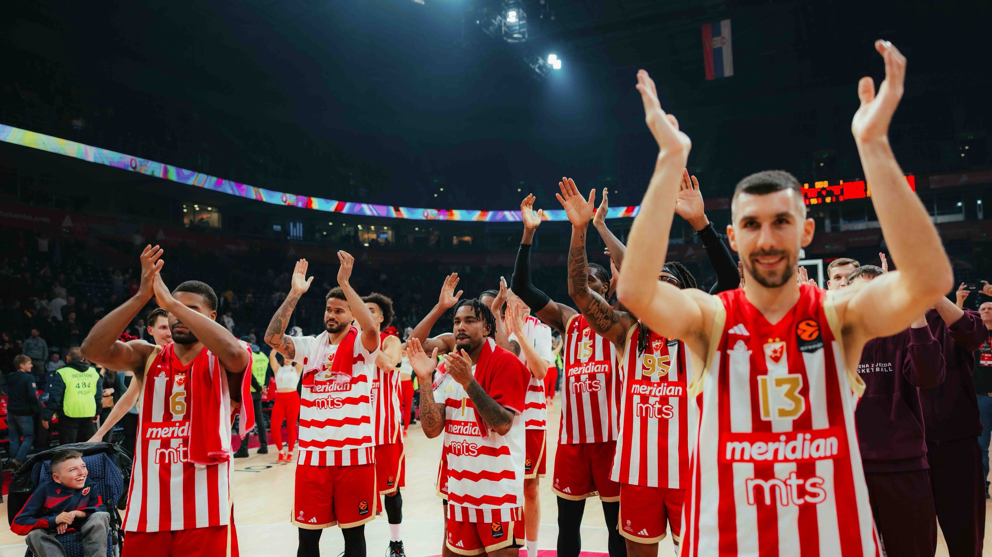 Zvezda brojala do 100 protiv Izraelaca i upisala ubjedljivu pobjedu