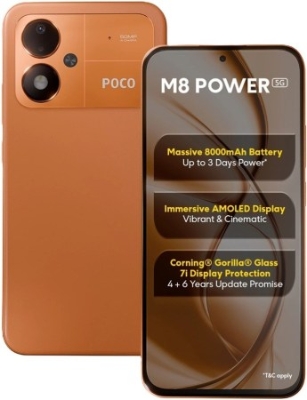 Predstavljen Poco M8 Power sa AMOLED ekranom i 8000 mAh baterijom