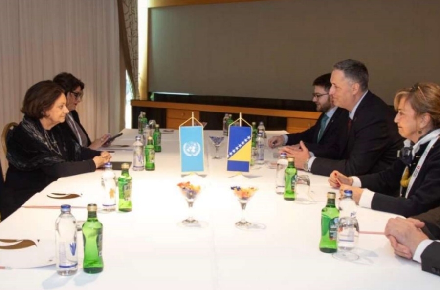 BEĆIROVIĆ SA DI CARLO: Srebrenica upisana u svjetsku memoriju, potvrđena podrška suverenitetu BiH!