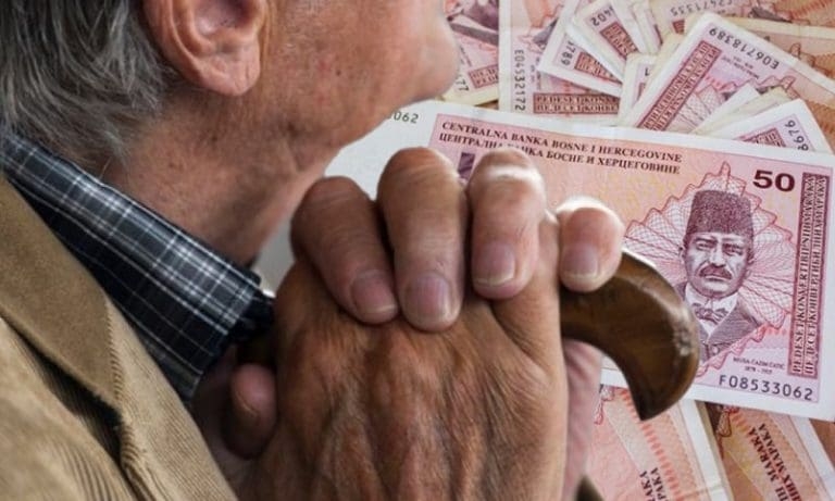 Od 1. jula novo povećanje penzija u Federaciji BiH
