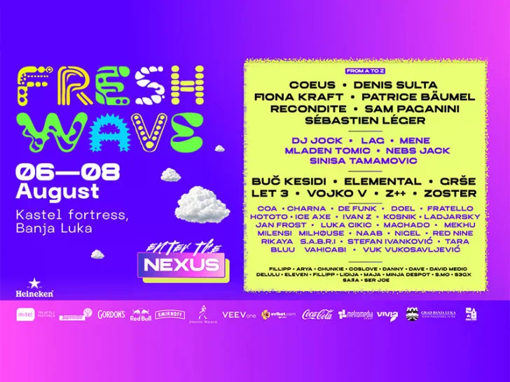 Kompletiran lajnap Freshwave festivala: Recondite i Patrice Bäumel zaokružili izvođački program na Kastelu