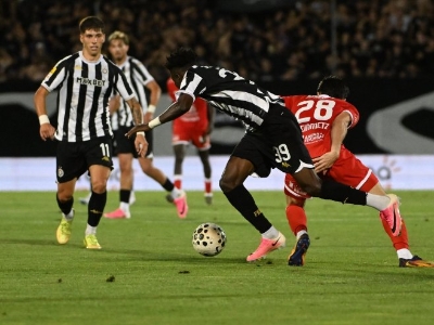 Partizan slavio protiv Una Štrasena, Ajaks prejak za Vojvodinu