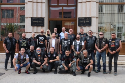 Bajkeri na prijemu kod gradonačelnika: Rekordan broj učesnika