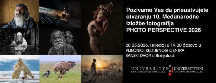 “Photo Perspective 2026“: U srijedu u Banskom dvoru otvaranje jubilarne izložbe